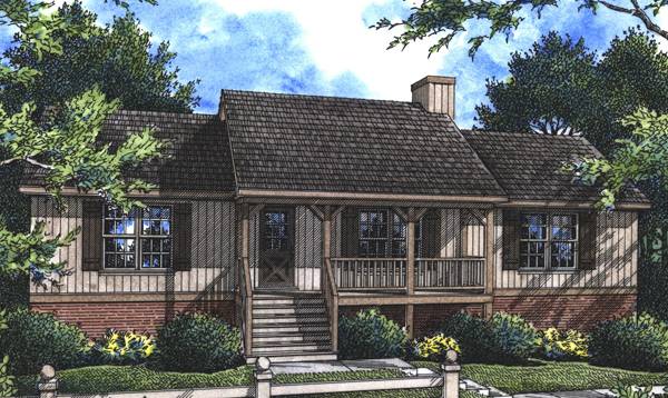 Rendering image of GIBSON House Plan